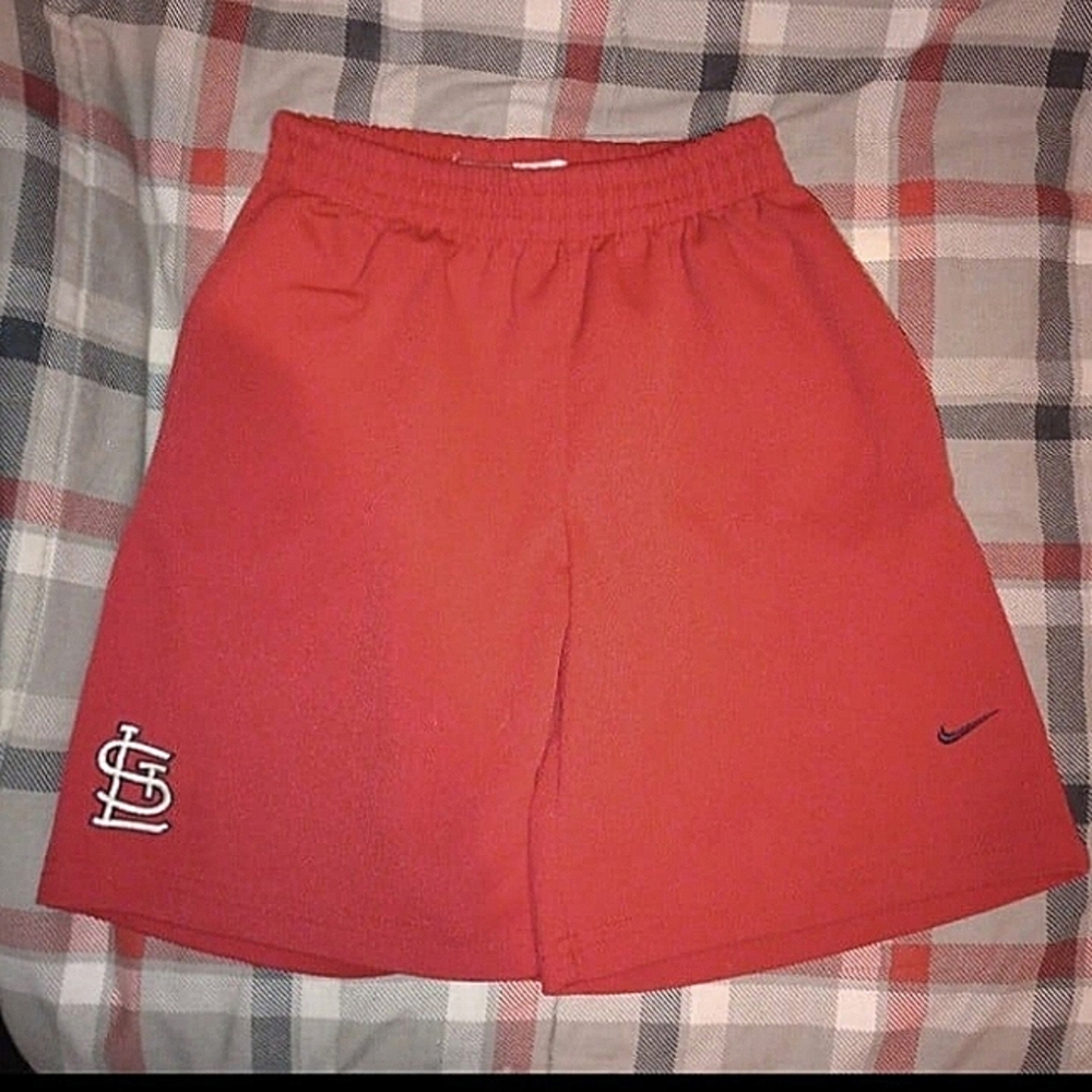 Red Nike Athletic Shorts